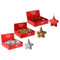 Jucării pentru brad Christmas 38500 7.5 cm/ Multicolor