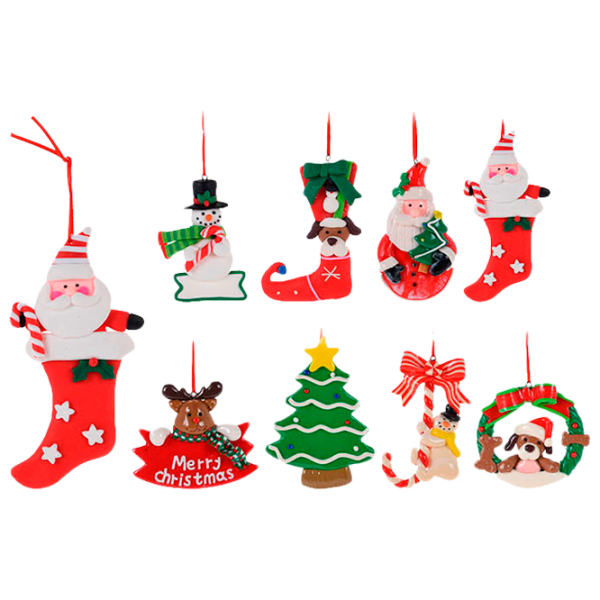 Игрушки для ёлки Christmas 23373 5 см/ Разноцветный photo 1