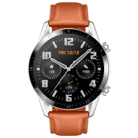 Умные часы Huawei Watch GT2 1.39"/ Fortuna B19V/ Коричневый Серебристый