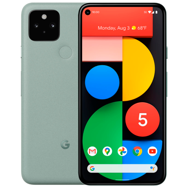 Google Pixel 5 8 ГБ/ 128 ГБ/ Single SIM/ Sage Sorta photo 1