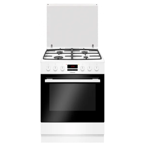Aragaz Hansa FCMW68229 Pe gaz/ White/ Black photo 1