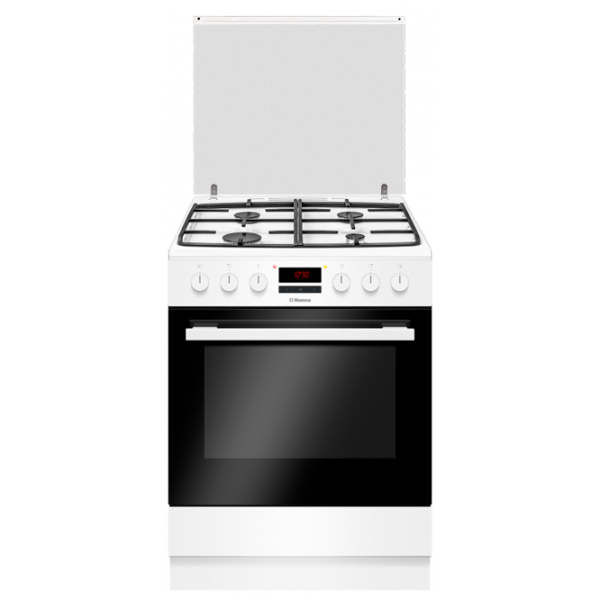 Aragaz Hansa FCMW68229 Pe gaz/ White/ Black photo 1