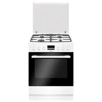 Плита Hansa FCMW68229 Газовая/ Белый/ Черный