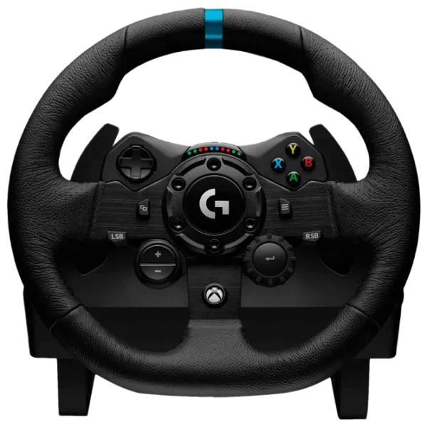 Volan Logitech G923 TrueForce Cu fir/ 14 buttons/ Black photo 1