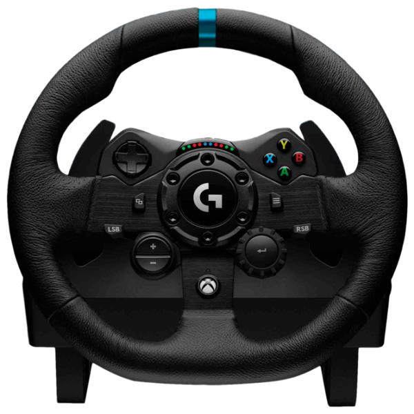 Volan Logitech G923 TrueForce Cu fir/ 14 buttons/ Black photo 1