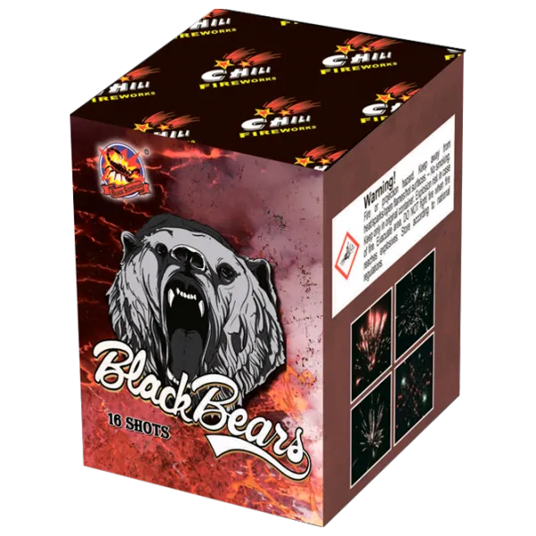 Baterie de artificii Chili Black Bears 363-3 16 focuri photo 1 Baterie de artificii Chili Black Bears 363-3 16 focuri photo 1