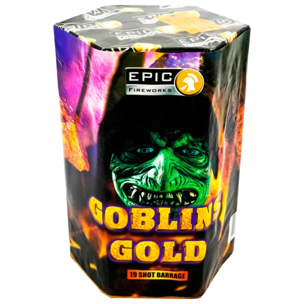 Батарея салютов Epic fireworks Goblin's Gold 471 19 залпов photo 1 Батарея салютов Epic fireworks Goblin's Gold 471 19 залпов photo 1
