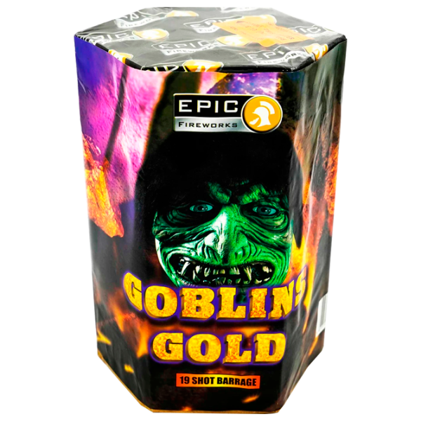 Батарея салютов Epic fireworks Goblin's Gold 471 19 залпов photo 1 Батарея салютов Epic fireworks Goblin's Gold 471 19 залпов photo 1