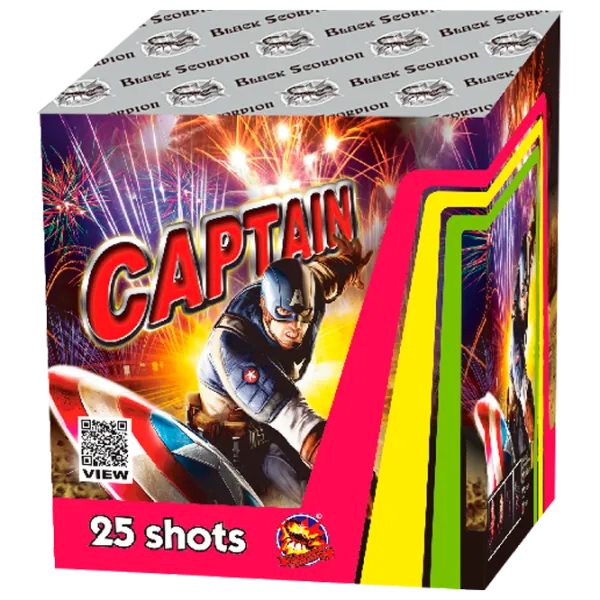 Батарея салютов Chili Captain CLE4028 25 залпов photo 1 Батарея салютов Chili Captain CLE4028 25 залпов photo 1