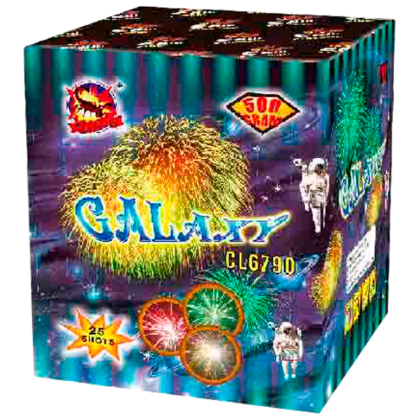 Батарея салютов Dinamit Galaxy CL6790 25 залпов photo 1