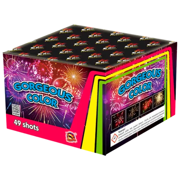 Baterie de artificii Kometa Gorgerous Colour CLE4035 49 focuri photo 1 Baterie de artificii Kometa Gorgerous Colour CLE4035 49 focuri photo 1