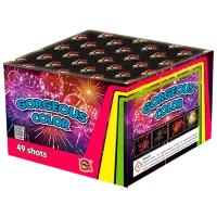 Батарея салютов Kometa Gorgerous Colour CLE4035 49 залпов