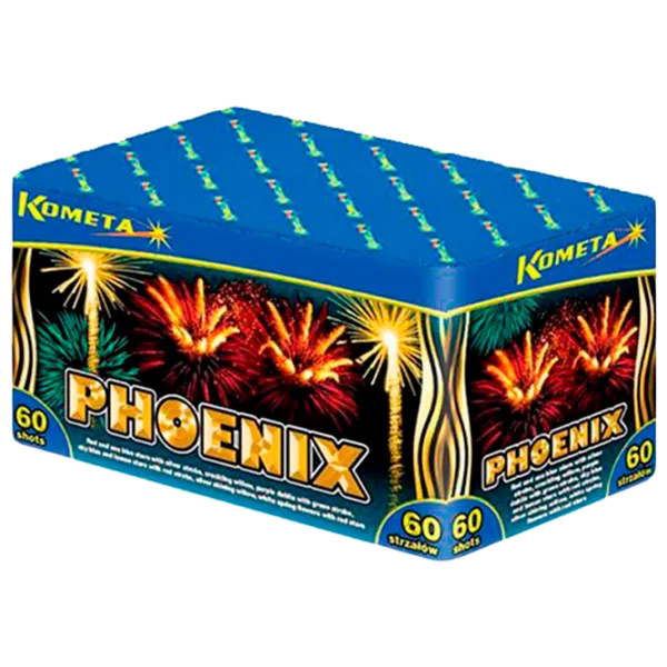Батарея салютов Dinamit Phoenix LDC191 60 залпов photo 1