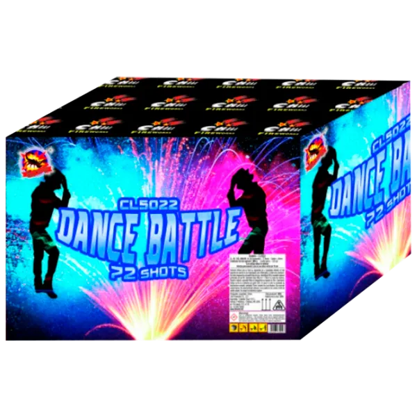 Батарея салютов Dinamit Dance Battle CL5022 72 залпов photo 1