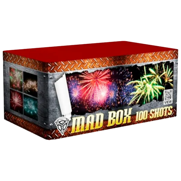Батарея салютов Chili Mad Box CLE4147 100 залпов photo 1 Батарея салютов Chili Mad Box CLE4147 100 залпов photo 1