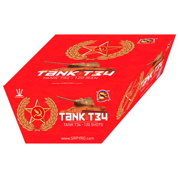 Батарея салютов Dinamit Tank CLE4020 120 залпов photo 1