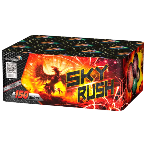 Батарея салютов Maxsem Sky Rush 142 150 залпов photo 1 Батарея салютов Maxsem Sky Rush 142 150 залпов photo 1