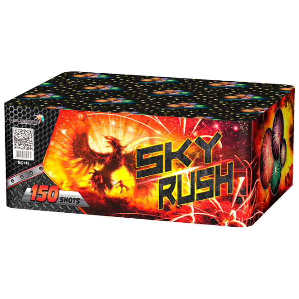Батарея салютов Maxsem Sky Rush 142 150 залпов photo 1 Батарея салютов Maxsem Sky Rush 142 150 залпов photo 1