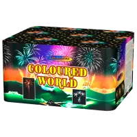 Батарея салютов Maxsem Coloured World 6121 120 залпов