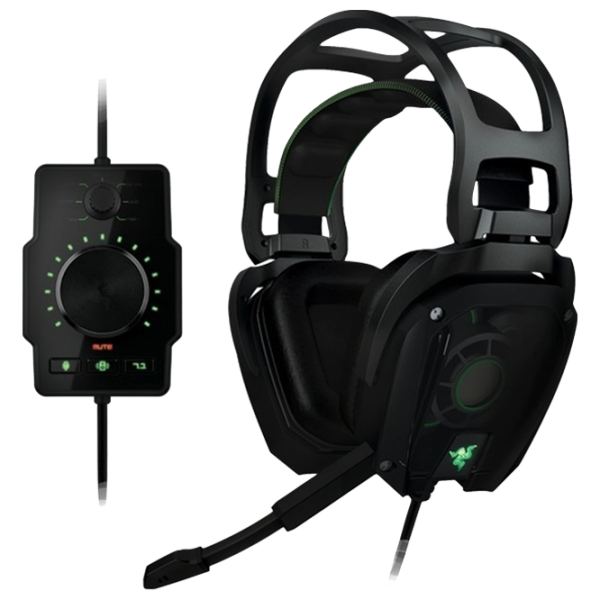 Căști Razer Tiamat 7.1 Black Cu fir/ Gaming photo 1