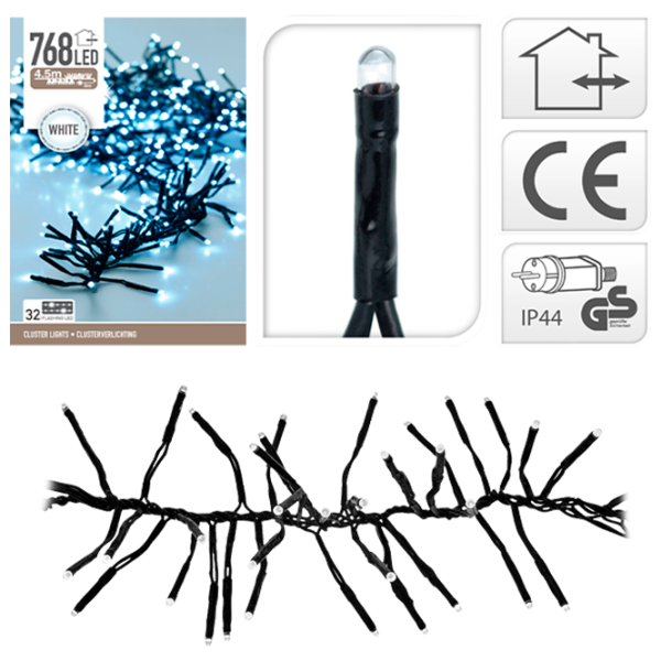 Гирлянды LED Christmas 23458 Нить/ Белый photo 1 Гирлянды LED Christmas 23458 Нить/ Белый photo 1