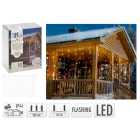 Гирлянды LED Christmas 43457 Занавес/ Тёплый белый