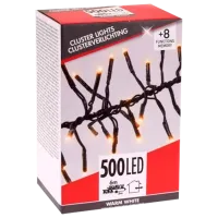 Гирлянды LED Christmas 38482 Густые/ Тёплый белый