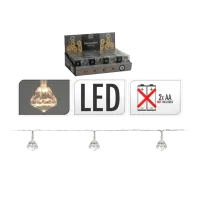 Luminițe de sărbătoare Christmas 39715 Fir/ Alb