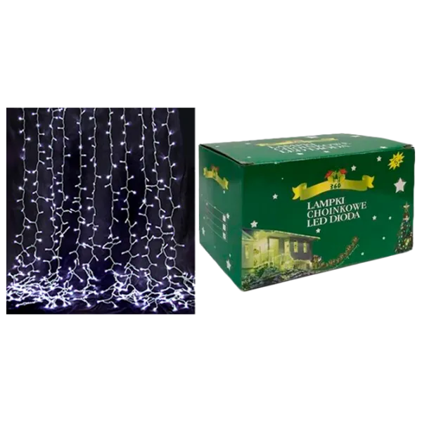 Luminițe decorative Christmas 35383 Cascada/ Alb/ albastru photo 1 Luminițe decorative Christmas 35383 Cascada/ Alb/ albastru photo 1