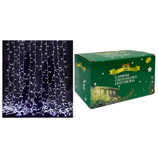 Luminițe decorative Christmas 35383 Cascada/ Alb/ albastru photo 1 Luminițe decorative Christmas 35383 Cascada/ Alb/ albastru photo 1