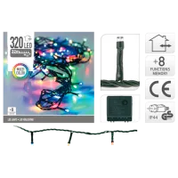 Luminițe decorative Christmas 33032 Fir/ Multicolor