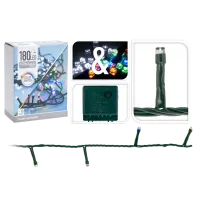 Luminițe decorative Christmas 33038 Fir/ Alb/ multicolor