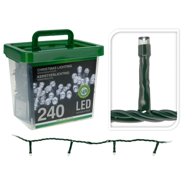 Гирлянды LED Christmas 37040 Нить/ Белый photo 1 Гирлянды LED Christmas 37040 Нить/ Белый photo 1