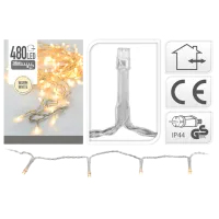 Luminițe decorative Christmas 39725 Fir/ Alb cald