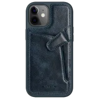 Husă pentru smartphone Apple iPhone 12 mini Nillkin/ Back/ Piele/ Blue