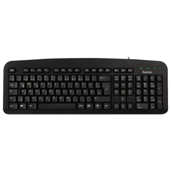 Tastatură Hama K212 Cu fir/ Black photo 1