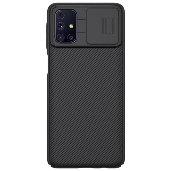 Чехол для смартфона Samsung Galaxy M31s Nillkin/ Back/ PC/ Черный photo 1 Чехол для смартфона Samsung Galaxy M31s Nillkin/ Back/ PC/ Черный photo 1