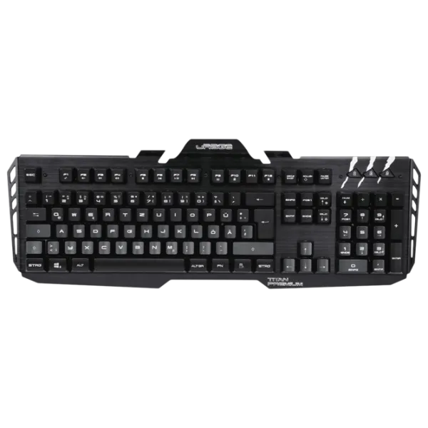 Tastatură Hama uRage Cyberboard Metal Cu fir/ Black photo 1