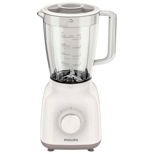 Стационарный блендер Philips HR2100/00 400 Вт / Белый photo 1