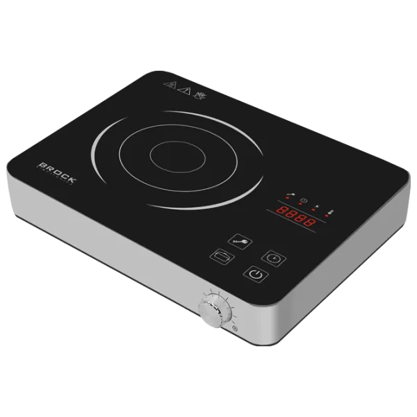Plită de masă Brock HP2021GY Cu inducție/ Black photo 1