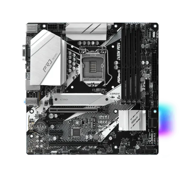 Placă de bază ASRock Z490M PRO4 Intel H490 photo 1