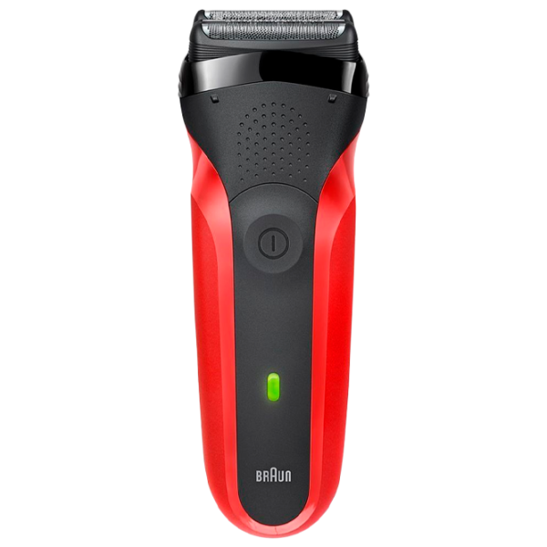 Aparat de ras electric Braun 300S Red Black  photo 1