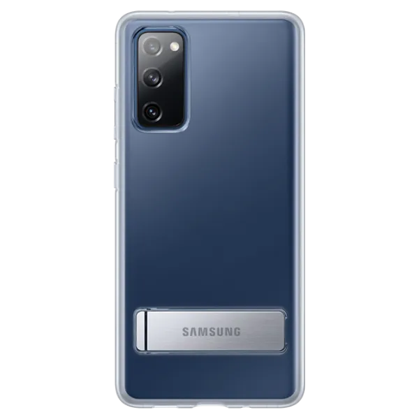 Чехол для смартфона Samsung Galaxy S20 FE Samsung/ Standing Cover/ Poliuretan/ Policarbonat/ Прозрачный photo 1