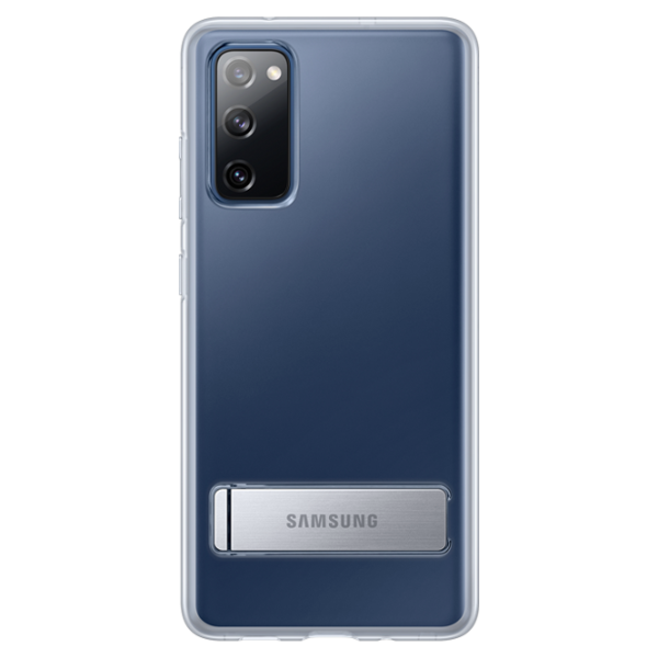 Чехол для смартфона Samsung Galaxy S20 FE Samsung/ Standing Cover/ Poliuretan/ Policarbonat/ Прозрачный photo 1