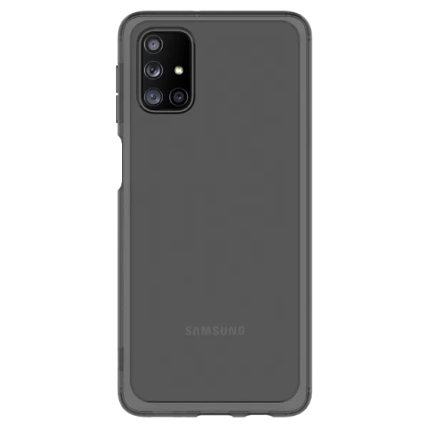 Чехол для смартфона Samsung Galaxy M31s Samsung/ Back/ TPU/ Прозрачный Черный photo 1 Чехол для смартфона Samsung Galaxy M31s Samsung/ Back/ TPU/ Прозрачный Черный photo 1