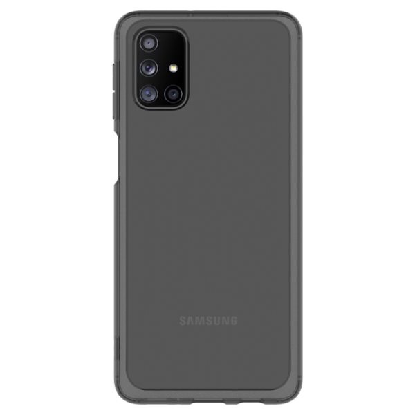 Чехол для смартфона Samsung Galaxy M31s Samsung/ Back/ TPU/ Прозрачный Черный photo 1 Чехол для смартфона Samsung Galaxy M31s Samsung/ Back/ TPU/ Прозрачный Черный photo 1