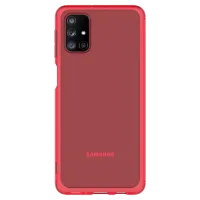 Чехол для смартфона Samsung Galaxy M31s Samsung/ Back/ TPU/ Прозрачный Красный