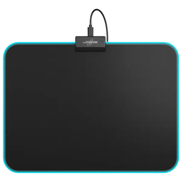Covoraș pentru mouse Hama uRage Rag Illuminated Multicolor Black photo 1