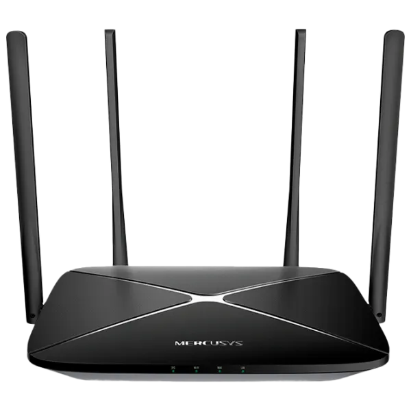 Wi-Fi Router Mercusys AC12G 300 Mbit/ s/ 867 Mbit/ s/ Black photo 1