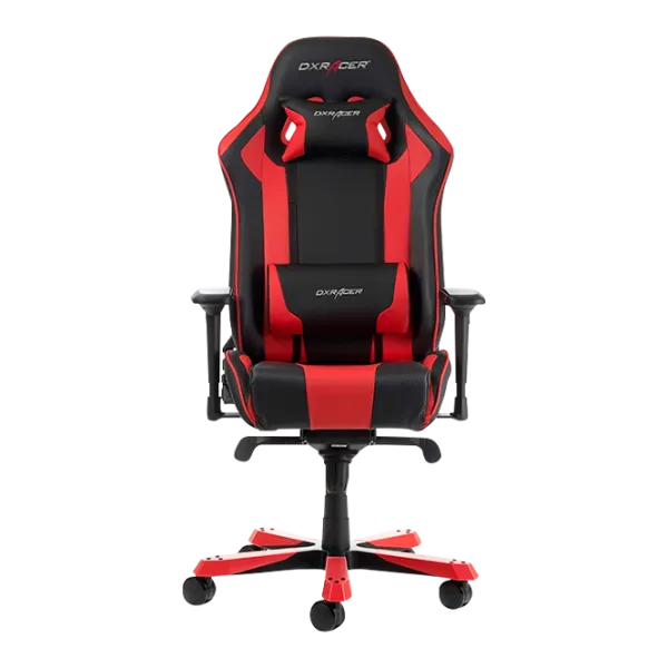 Игровое кресло DXRacer King GC-K06NR-S3 Красный Черный photo 1